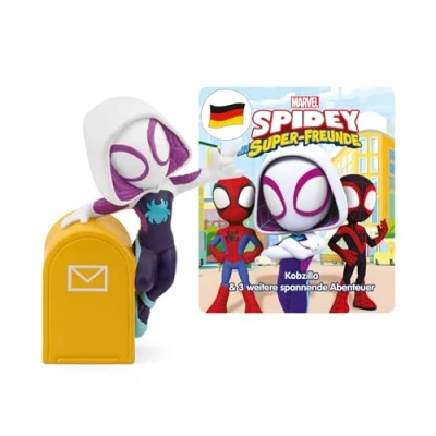 Afbeelding van tonies Luisterfiguren voor Toniebox, Marvel Spidey en zijn supervrienden Kobzilla &amp; 3 andere spannende avonturen (aflevering 3), luisterspel kinderen vanaf 4 jaar, speeltijd ca. 57 minuten