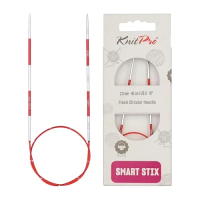 Afbeelding van KnitPro SmartStix rondbreinaalden 40cm 2.00mm.