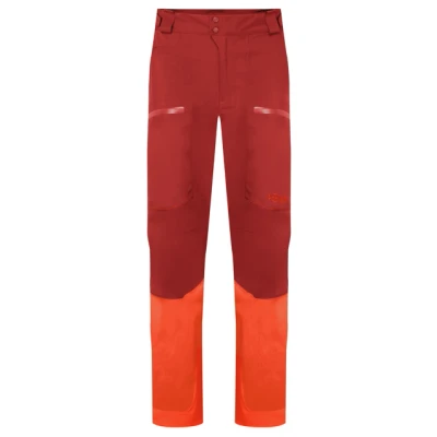 Afbeelding van Rab Khroma Converge Pantsmns Tuscan Red/R Dames Skibroek Red/Red Grapefruit 40