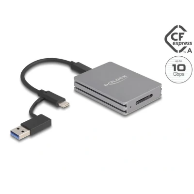 Afbeelding van Delock USB Type C™ Card Reader für CFexpress Typ A Speicherkarten