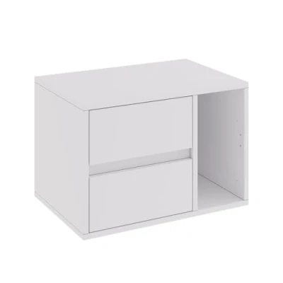 Afbeelding van Vicco VimogoNachtkastje 50 x 34 cm met 2 laden Wit