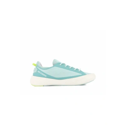 Afbeelding van Palladium Pallanova CVS Sneakers laag, Dames, Maat: 40, Light teal Textiel