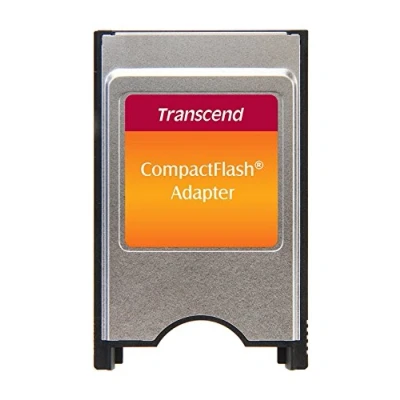 Afbeelding van Transcend PCMCIA Compact Flash Adapter (PCMCIA), Geheugenkaartlezer, Grijs