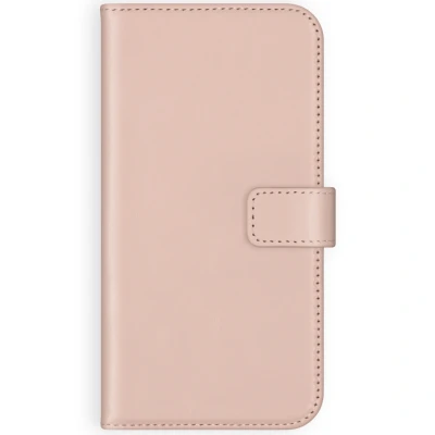 Afbeelding van Samsung Galaxy S20 Hoesje Echt leder Selencia Bookcase Roze Telefoonhoesje