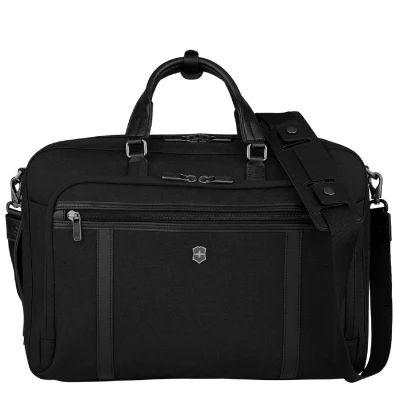 Afbeelding van Victorinox Werks Professional Cordura 2 Way Carry Laptop Bag black Laptoptas