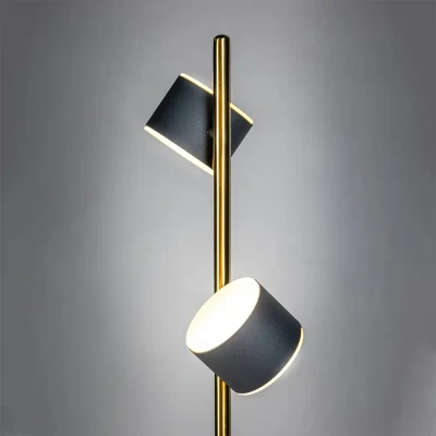Afbeelding van ETH Vloerlamp Prince Messing