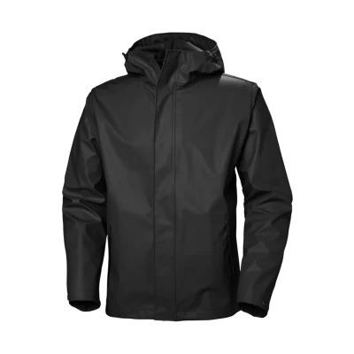 Afbeelding van Helly Hansen MOSS Jacket Regenjas, Heren, Maat: Large, Black