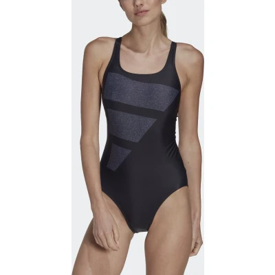 Afbeelding van adidas Performance Big Bars Graphic Badpak Dames Zwart 40