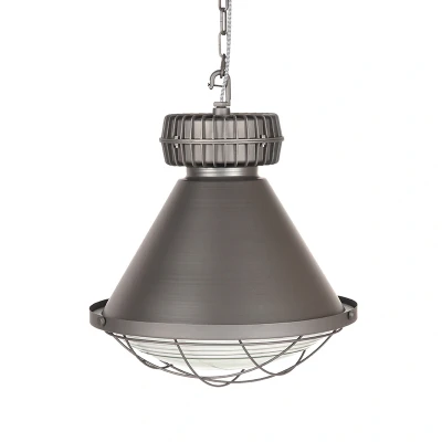 Afbeelding van Label51 Hanglamp Duisburg grijs Metaal