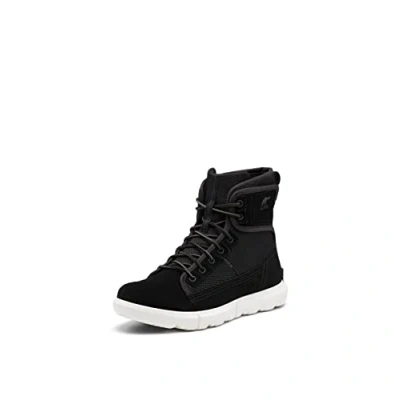 Afbeelding van Sorel Heren Explorer Mission Boot Waterdichte Winter, Zwart X Zeezout, 43.5 EU