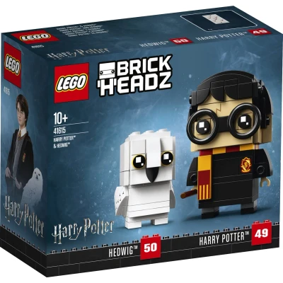 Afbeelding van LEGO BrickHeadz Harry Potter &amp; Hedwig 41615