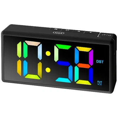 Afbeelding van Trevi EC 886 Digitale wekker met groot display, meerkleurig