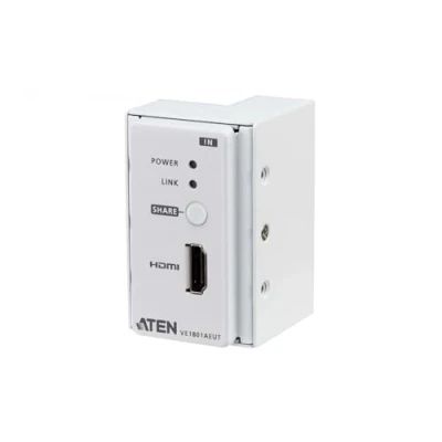 Afbeelding van ATEN HDMI HDBaseT Lite zender met EU wandplaat / PoH