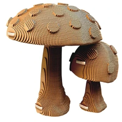 Afbeelding van CARTONIC paddenstoel mushroom 3d puzzel kinderen en volwassenen DIY puzzle decoratie sfeer