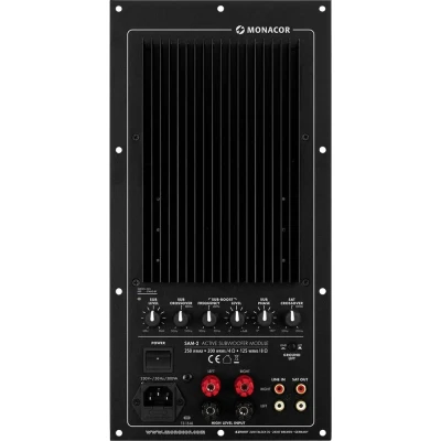 Afbeelding van Monacor SAM 2 Inbouwversterkermodule 200 W