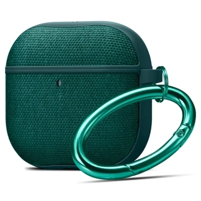 Afbeelding van Spigen Urban Fit Case Compatibel met AirPods 4 (2024) Middernachtgroen