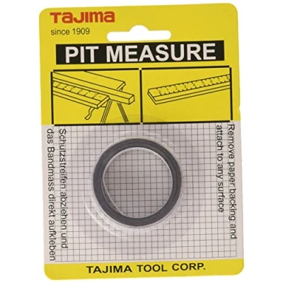 Afbeelding van Tajima Rolmaat lengte 2 m bandbreedte 13 mm zelfklevend 1 stuk PIT 20
