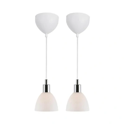 Afbeelding van Nordlux, Hanglamp, Ray 2 kit, pendelarmatuur, chroom (E14)