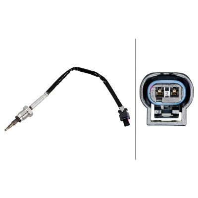 Afbeelding van Sensor, uitlaatgastemperatuur HELLA 6PT 358 226 241