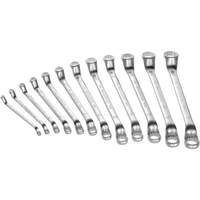 Afbeelding van Facom set 12 kantringsleutels, metrische maten 55A.JD12A
