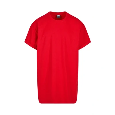 Afbeelding van Urban Classics Shaped Turnup Tshirt basic, Heren, Maat: 5XL, Cityred