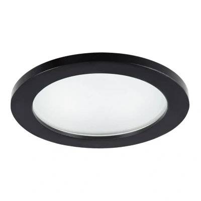 Afbeelding van Yphix Lucca Inbouwspot Zwart Rond 1 Lichtpunt G4 Ø 68mm LEDdirect.nl