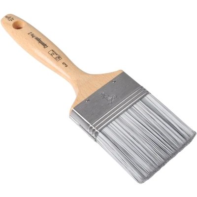 Afbeelding van Copenhagen Pro S platte kwast maat 3 synthetisch haar FSC houten steel 23.201.30