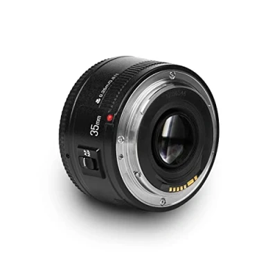 Afbeelding van Yongnuo YN35MM Canon lens voor reflexcamera (f/2.0 AF/MF), zwart