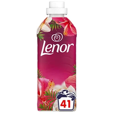 Afbeelding van 2+2 gratis: Lenor Wasverzachter Gemberlelie en Guave 41 Wasbeurten 861 ml