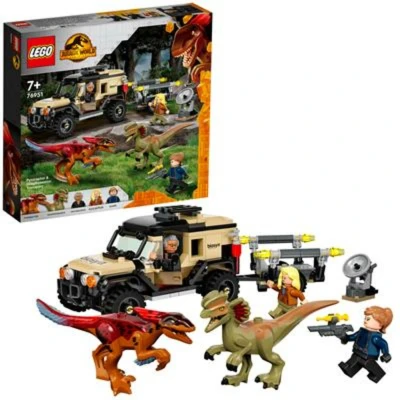Afbeelding van LEGO Jurassic World Pyroraptor &amp; Dilophosaurus Transport 76951