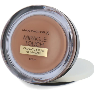 Afbeelding van Max Factor Miracle Touch Cream To Liquid Foundation 085 Caramel