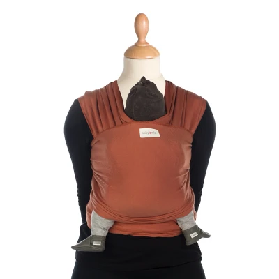 Afbeelding van Babylonia Tricot Slen Organic Sierra Brown Draagdoek BDDTS_1_903