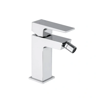 Afbeelding van Bidetmengkraan Sapho Dimy Uitloop Recht 1 hendel 15.6 cm Chroom