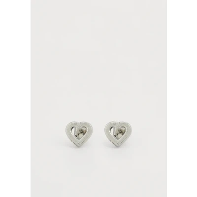 Afbeelding van Tommy Hilfiger Toggle Heart Oorbellen silvercoloured, Dames, Maat: One Size, Silver coloured