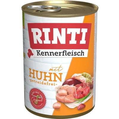 Afbeelding van 1x400g &quot;Kennerfleisch&quot; Kip RINTI Hondenvoer