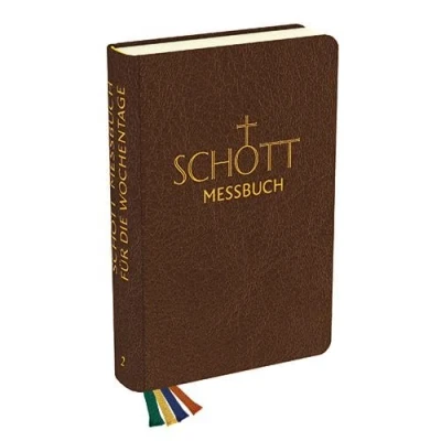 Afbeelding van SCHOTT Messbuch Für die Wochentage Band 2: Jahreskreis 1. 17. Woche: Originaltexte der authentischen deutschen Ausgabe des Messbuches und Messlektionars