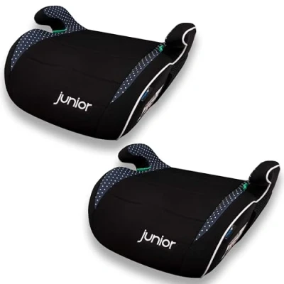 Afbeelding van PETEX &quot;Max&quot; 2x kinderzitverhoging, zitverhoging, i Size R129/03, blauw/wit