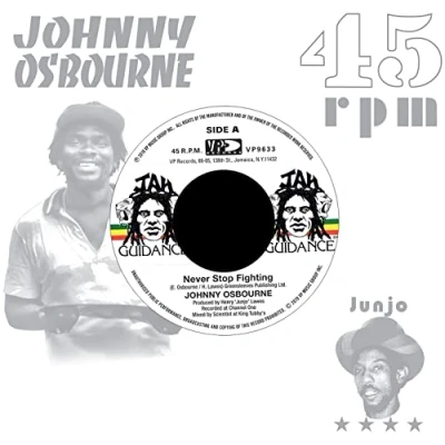 Afbeelding van Johnny &amp; Roots Radics Osbourne Never Stop Fighting / Dangerous Match (Single)