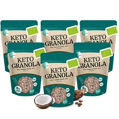 Afbeelding van Go Keto Bio Granola kokos cocao 6x