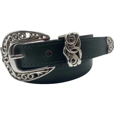 Afbeelding van Primavera Green Dames riem Broekriem riemen heren Designer luxe