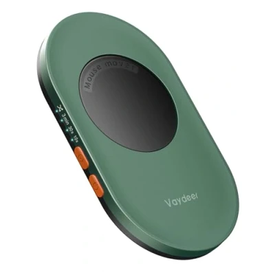 Afbeelding van Vaydeer Ultra slanke muisbeweging, Air 3 Mouse Jiggler met instelbare intervaltimer, niet detecteerbaar en geruisloos, simuleert realistische bewegingen, drivervrije shaker om de pc actief te houden