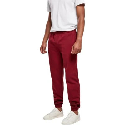 Afbeelding van Build Your Brand Heren joggingbroek basic sweatpants, sportbroek voor mannen verkrijgbaar in vele kleuren, maten XS 7XL, bordeaux,