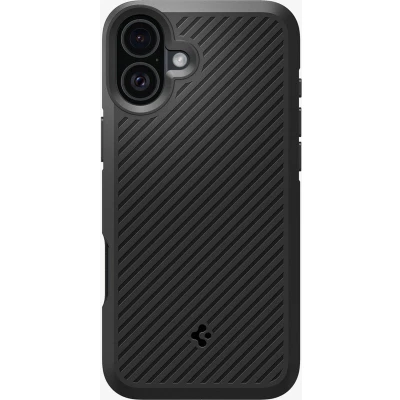 Afbeelding van Spigen Core Armor ontworpen voor iPhone 6.7 inch hoesje (2024) [Bescherming van militaire kwaliteit] Mat Zwart