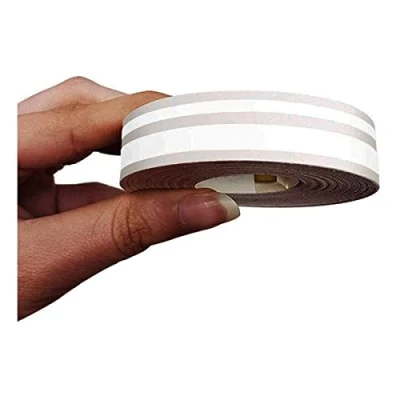 Afbeelding van 4R Quattroerre.it 10508 Trim Strepen Dubbele Zelfklevende Strips voor Auto&#039;s, Wit, 11 mm x 10 mt