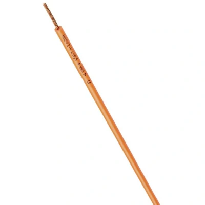 Afbeelding van Lapp Montagedraad H05V2 K 90 1mm² Oranje Per 100 mtr.