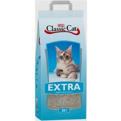 Afbeelding van Classic Cat kattenbakvulling Extra Attapulgit 20 liter