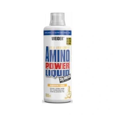 Afbeelding van Joe Weider Amino Power Liquid, 1000ml Flasche (Mandarine)