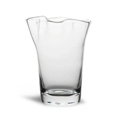 Afbeelding van Sagaform Viva vaas klein 14,5 cm Transparant