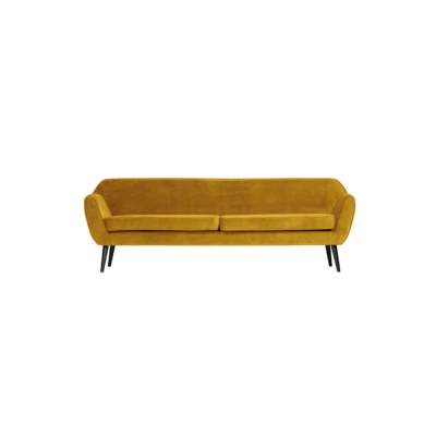 Afbeelding van Rocco XL Sofa 230 cm Fluweel Oker