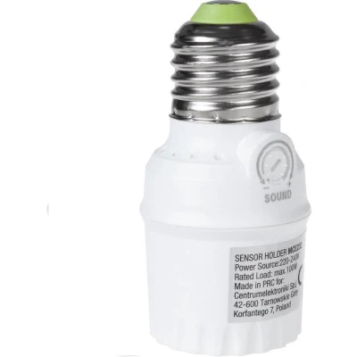Afbeelding van Lamphouder Met geluidssensor E27 fitting 100W
